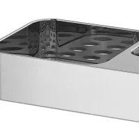 Raft pentru baie Ikea Brogrund Plastic / Silver photo 4
