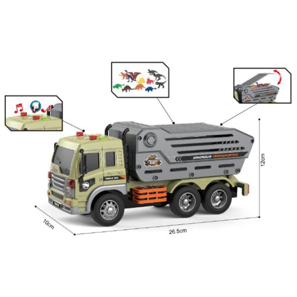 Грузовик Wenyi Rescue WY280A  / / Черный Серый photo 5