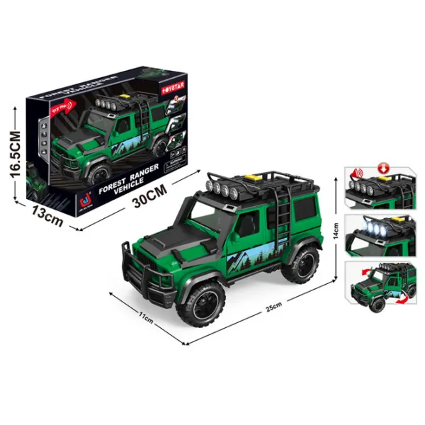 Mașină Toystar 53676 8600023653676   / / Black Green photo 2