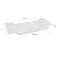Полка для ванной Idea М2586 Пластик / Белый photo 2