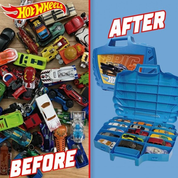 Контейнер для машинок Hot Wheels HWCC16 4893825030736   / / Разноцветный Синий photo 4
