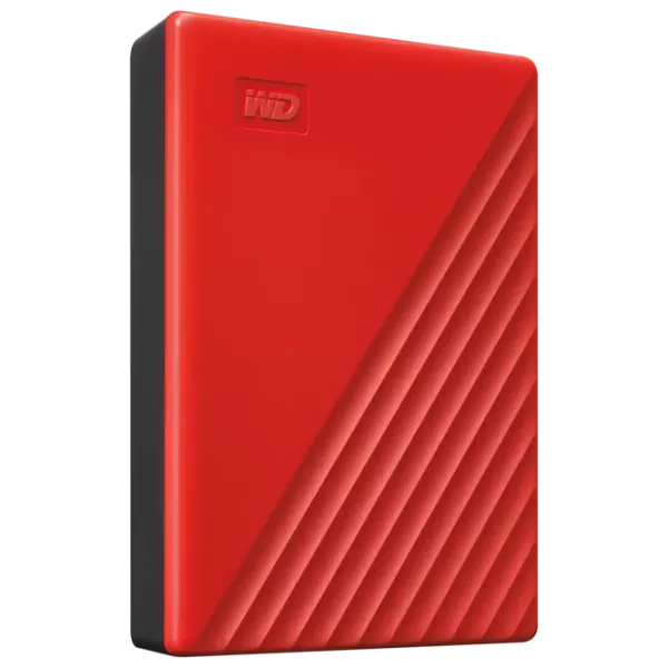 Внешний накопитель HDD Western Digital My Passport 6 ТБ WDBR9S0060BRD-WESN / Красный photo 2