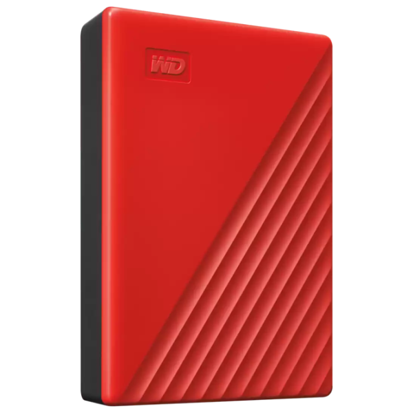 Внешний накопитель HDD Western Digital My Passport 6 ТБ WDBR9S0060BRD-WESN / Красный photo 2