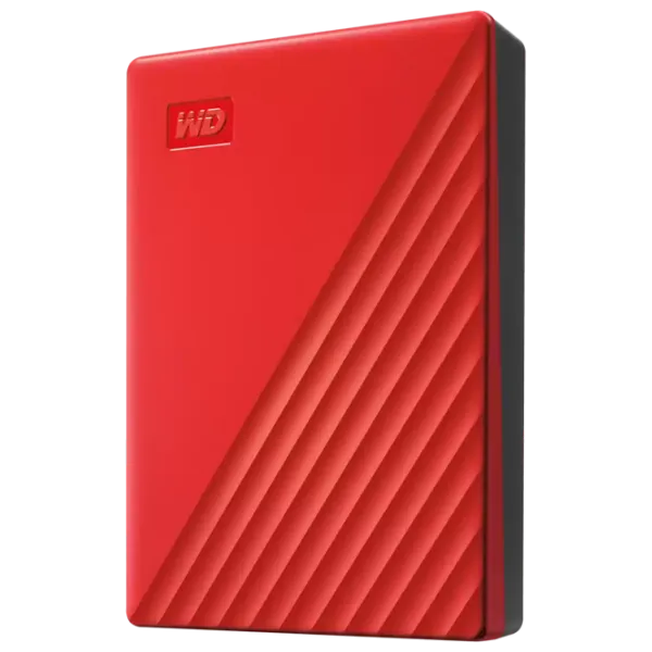 Внешний накопитель HDD Western Digital My Passport 6 ТБ WDBR9S0060BRD-WESN / Красный photo 3