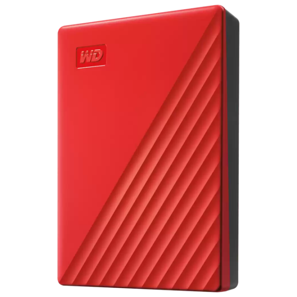 Внешний накопитель HDD Western Digital My Passport 6 ТБ WDBR9S0060BRD-WESN / Красный photo 3