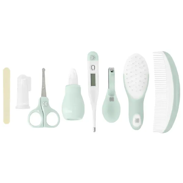 Set pentru îngrijirea bebeluşului Kikka Boo Grooming Set 0+ / Mint photo 2