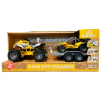 Мотоцикл Wenyi 4WD Off-Roader WY400A-1 / / Серый Желтый photo 4