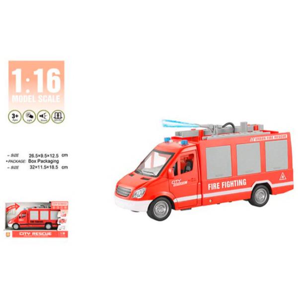Машинка Wenyi City Rescue WY595A  / / Серый Красный photo 3 Машинка Wenyi City Rescue WY595A  / / Серый Красный photo 3