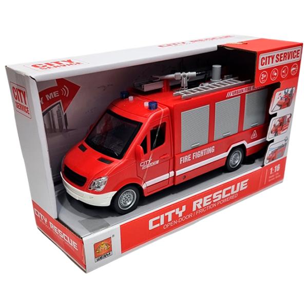 Машинка Wenyi City Rescue WY595A  / / Серый Красный photo 4 Машинка Wenyi City Rescue WY595A  / / Серый Красный photo 4