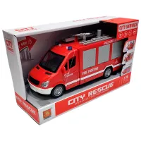 Mașină Wenyi City Rescue WY595A / / Gray Red photo 4