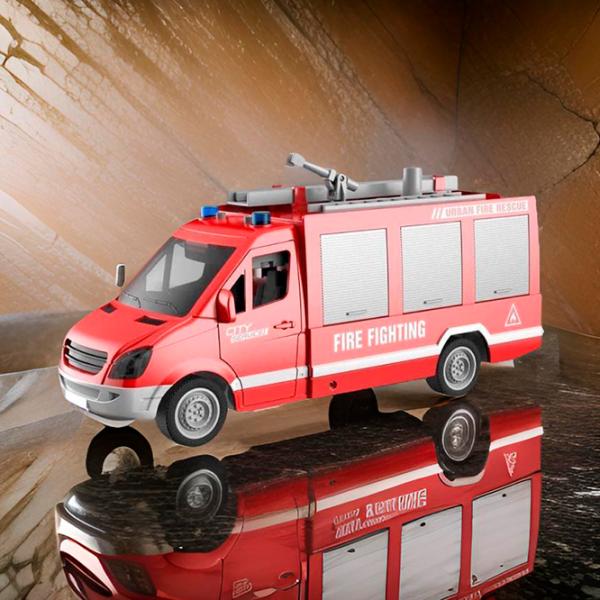 Машинка Wenyi City Rescue WY595A  / / Серый Красный photo 7 Машинка Wenyi City Rescue WY595A  / / Серый Красный photo 7