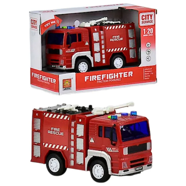 Грузовик Wenyi Firefighter WY551A  / / Серый Красный photo 3