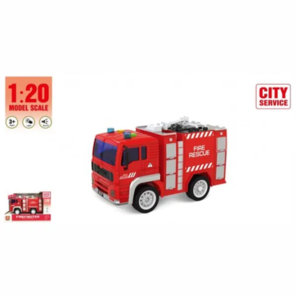 Грузовик Wenyi Firefighter WY551A  / / Серый Красный photo 5