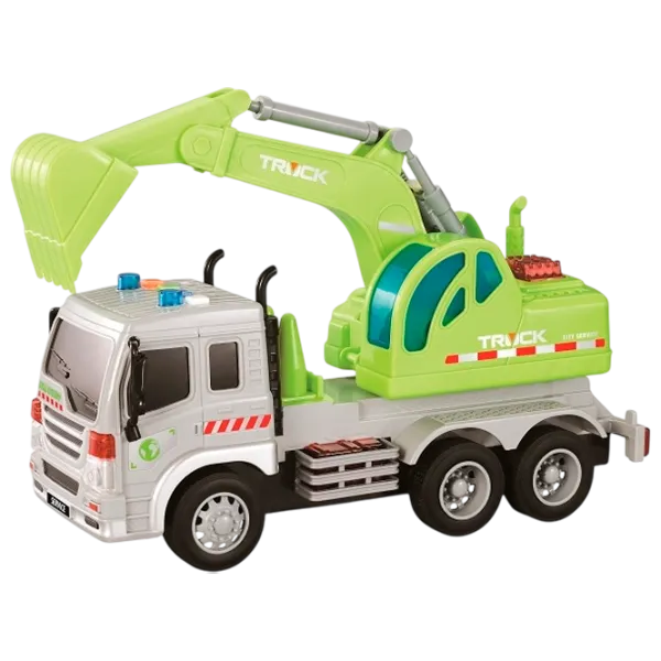 Грузовик Wenyi Builder WY311D  / / Зелёный Серый photo 1
