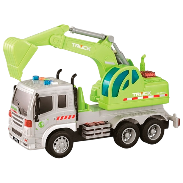 Грузовик Wenyi Builder WY311D  / / Зелёный Серый photo 1