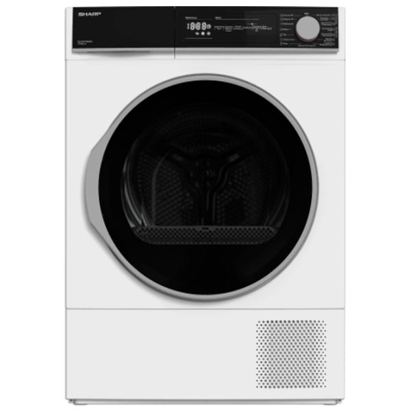 Сушильная машина SHARP KD-NHH7S8GW3-EE 7 кг/ Белый photo 1