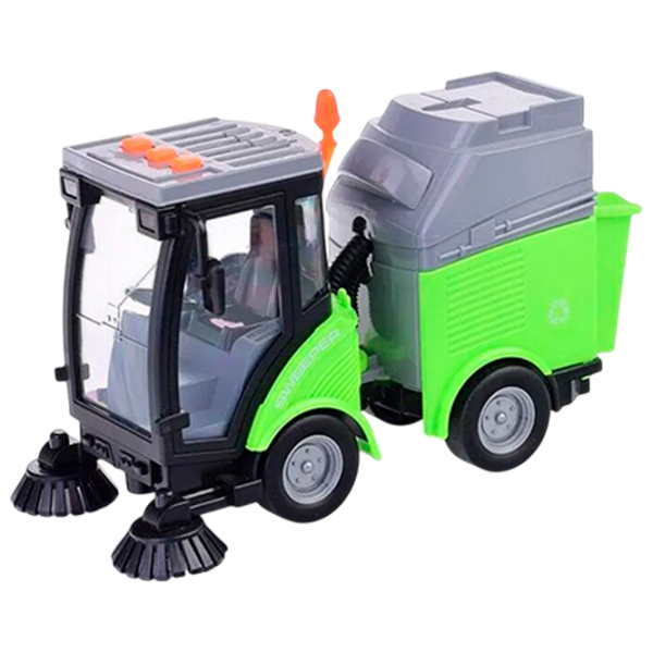 Грузовик Wenyi Sweeper WY680B  / / Зелёный Серый photo 1