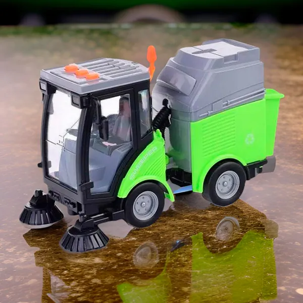Грузовик Wenyi Sweeper WY680B  / / Зелёный Серый photo 5