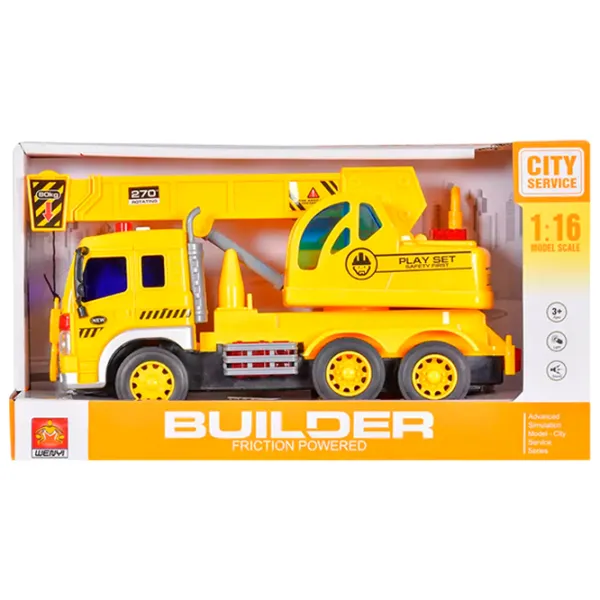 Грузовик Wenyi Builder WY310E  / / Серый Желтый photo 12