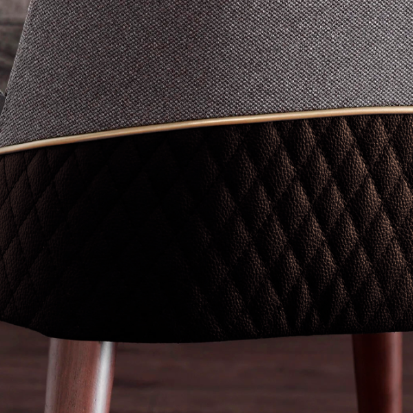 Кухонный стул Dogtas Diamond Ткань/ Серый Грецкий орех photo 5