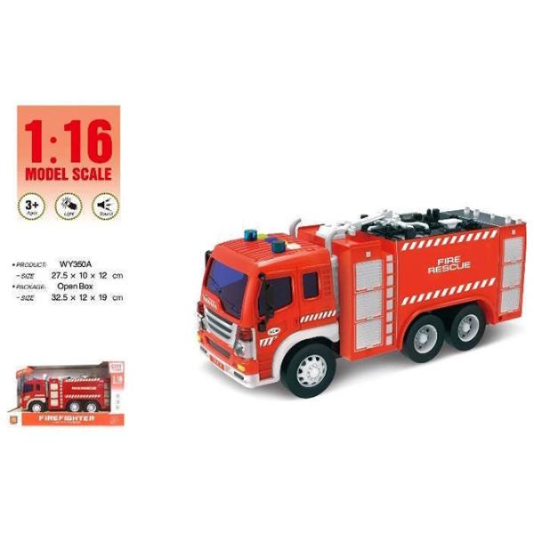 Грузовик Wenyi Firefighter WY350A  / / Серый Красный photo 6