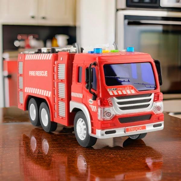 Грузовик Wenyi Firefighter WY350A  / / Серый Красный photo 7