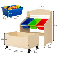 Organizator Costway HW66456NA / MDF photo 2