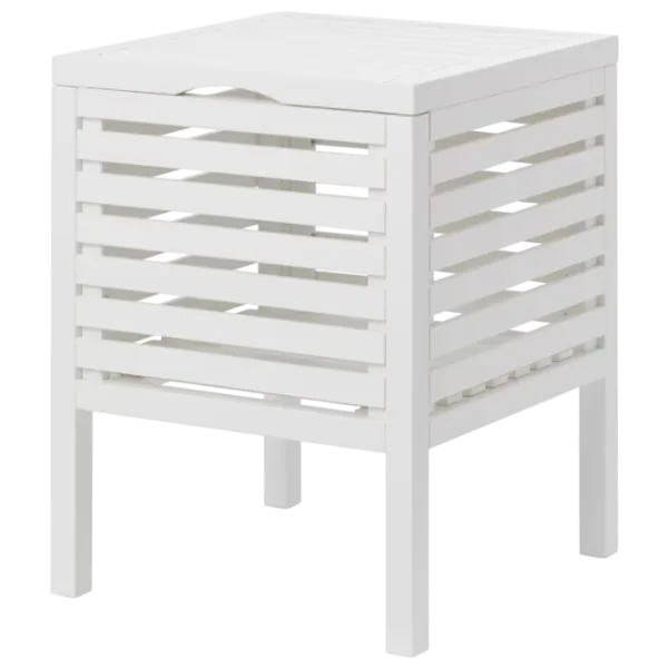 Coș pentru rufe Ikea Muskan  / Masiv / White  photo 1