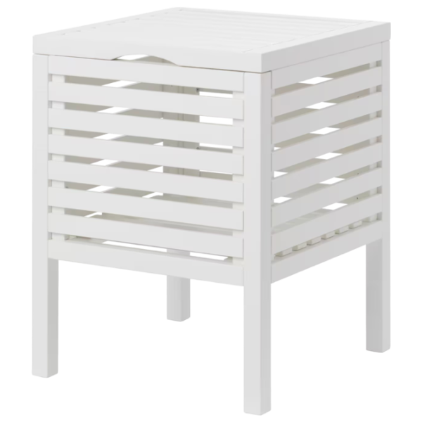 Coș pentru rufe Ikea Muskan  / Masiv / White  photo 1