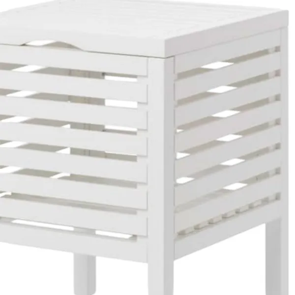 Coș pentru rufe Ikea Muskan  / Masiv / White  photo 2