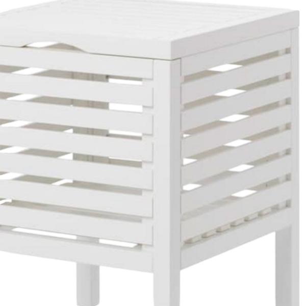 Coș pentru rufe Ikea Muskan  / Masiv / White  photo 2