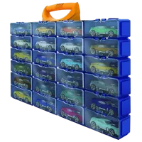 Контейнер для машинок Hot Wheels HWCC8C 4893825027309   / / Оранжевый Синий