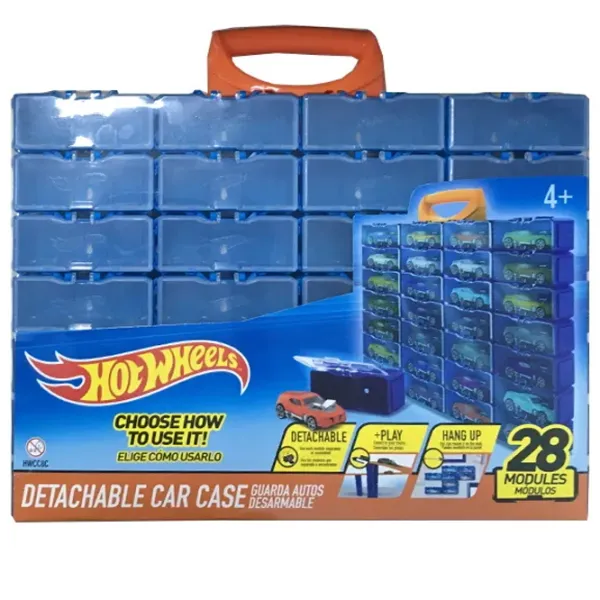 Container pentru mașini Hot Wheels HWCC8C 4893825027309   / / Orange Blue photo 2