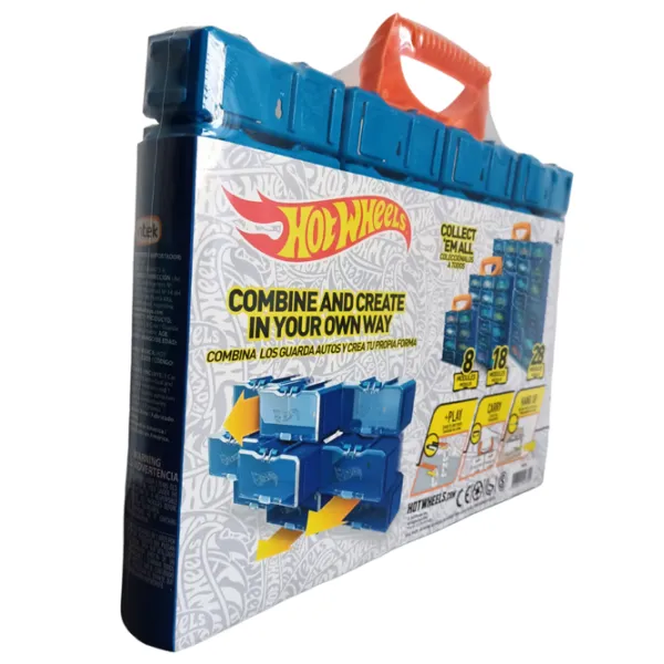 Container pentru mașini Hot Wheels HWCC8C 4893825027309   / / Orange Blue photo 4