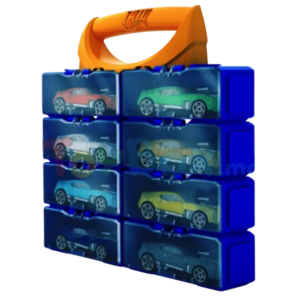 Контейнер для машинок Hot Wheels HWCC8A 4893825027064   / / Оранжевый Синий photo 1