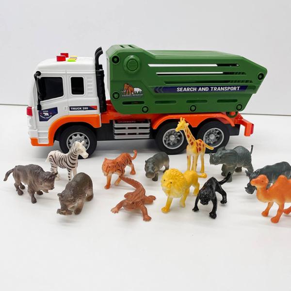 Грузовик Wenyi Rescue WY280B  / / Зелёный Белый photo 4