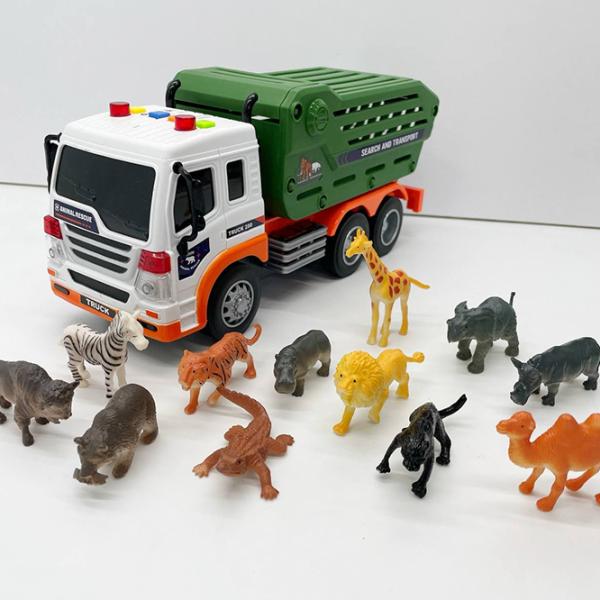 Грузовик Wenyi Rescue WY280B  / / Зелёный Белый photo 6