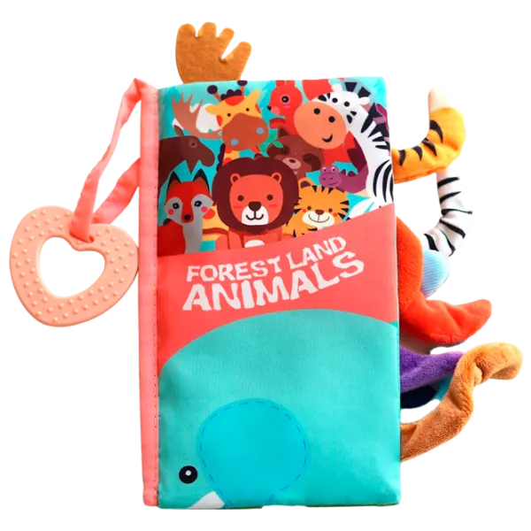 Jucărie moale Kikka Boo Forest Animals 31201010265 0.3+ / Multicolor photo 1 Jucărie moale Kikka Boo Forest Animals 31201010265 0.3+ / Multicolor photo 1