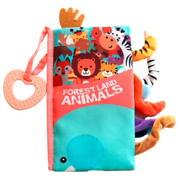 Jucărie moale Kikka Boo Forest Animals 31201010265 0.3+ / Multicolor photo 1 Jucărie moale Kikka Boo Forest Animals 31201010265 0.3+ / Multicolor photo 1