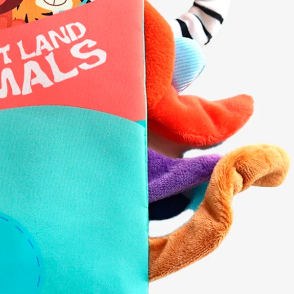 Jucărie moale Kikka Boo Forest Animals 31201010265 0.3+ / Multicolor photo 4 Jucărie moale Kikka Boo Forest Animals 31201010265 0.3+ / Multicolor photo 4