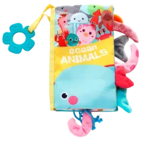 Jucărie moale Kikka Boo Ocean Animals 31201010266 0.3+ / Multicolor