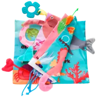 Jucărie moale Kikka Boo Ocean Animals 31201010266 0.3+ / Multicolor photo 2