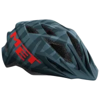 Cască de protecție Met Crackerjack Matt petrol blue 