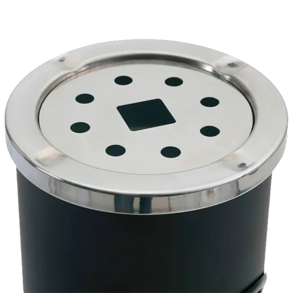 Coș de gunoi Axentia 251196 10l / Inox / Black photo 3