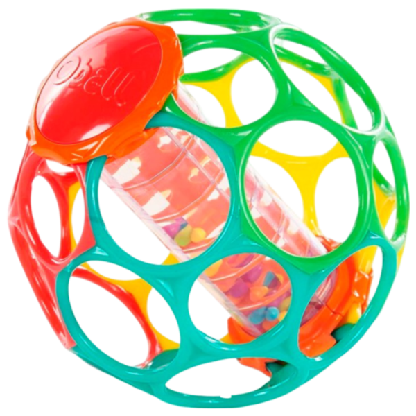 Развивающий набор Bright Starts Oball Rollin 81030 0.2+ / Зеленый photo 1
