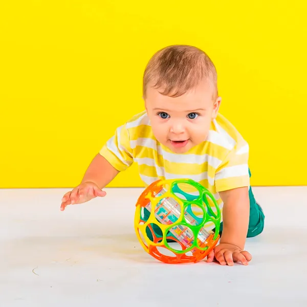 Развивающий набор Bright Starts Oball Rollin 81030 0.2+ / Зеленый photo 4 Развивающий набор Bright Starts Oball Rollin 81030 0.2+ / Зеленый photo 4