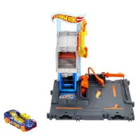 Pistă auto Hot Wheels Distractie in oraș HMD53 / / Multicolor Multicolor photo 2