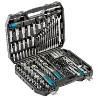 Наборы головок Hoegert HT1R244 Количество в наборе: 222 шт.