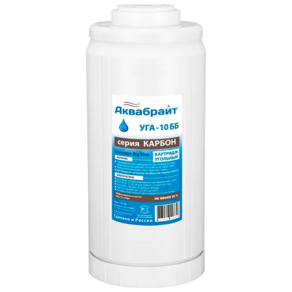 Картридж для водяного фильтра Aquaphor УГА-10 ББ 12000 л / 10 л/мин photo 1
