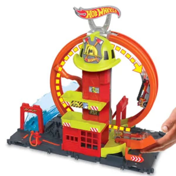 Pistă auto Hot Wheels Stația de pompieri HKX41   / / Multicolor Multicolor photo 3
